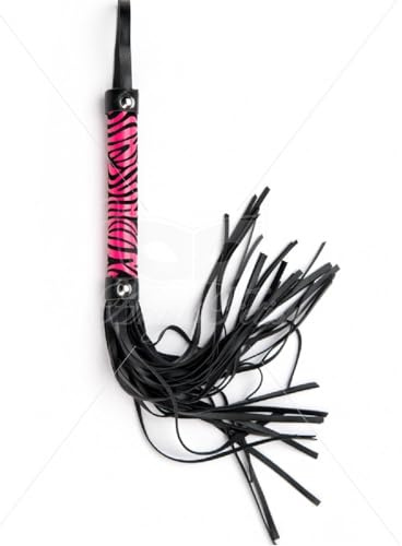 Argus Fetish Argus Fetish Pink Small Leopard Flogger 300g