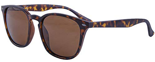 Korda Shoreditch Matt Schildpatt Sonnenbrille mit Braunen Polarisierten Gläsern, Stylische Angelbrille für Klare Sicht auf Wasseroberflächen und Fischbeobachtung