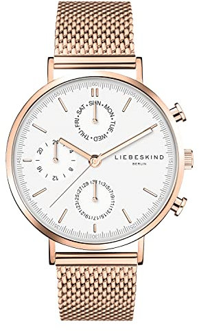 Liebeskind DamenArmbanduhr Multi Zifferblatt Quarz Edelstahl LT-0193-MM