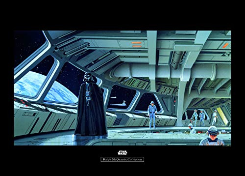 Komar Wandbild | Star Wars Classic RMQ Vader Commando Deck | Kinderzimmer, Jugendzimmer, Dekoration, Kunstdruck | ohne Rahmen | WB160-70x50 | Größe: 70 x 50 cm (Breite x Höhe), Bunt