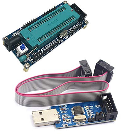 fatteryu AVR ATMEGA System Development Board und USB ATMEGA8 ISP Programmer 51 Modul