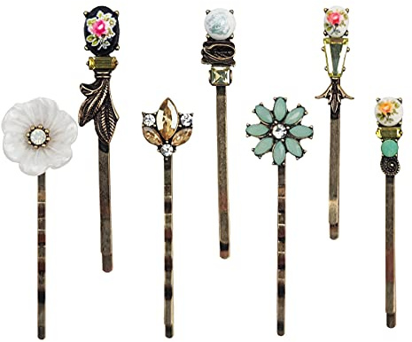 7PCS Vintage Hair Clips Elegant Retro Hair Pins Women Hairpins for Ladies and Girls Headwear Styling Tools Hair Accessories
