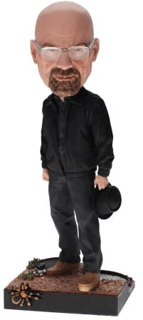 Royal Bobbles Breaking Bad Walter White Bobblehead, Premium Polyresin Lifelike Figure, Unique Serial Number, Exquisite Detail