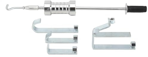 SUDEG Marteau Outil De Carrosserie Carrossier Débosselage Débosseleur | 5 Crochets Outil à débosseler Acier,Réparation de Bosses de Voiture pour Carrosseries, SUV, Voitures