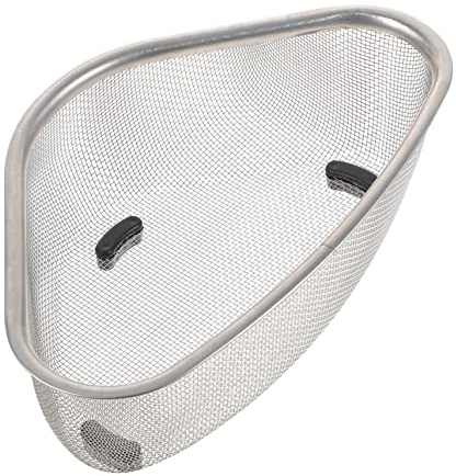 Artibetter Sink Drainer Basket Sink Waste Filter Sink Garbage Strainer Sink Draining Basket Corner Strain Basket Sink Strainers for Kitchen Sink Vessel Sink Storage Colander Stainless Steel