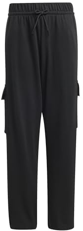 adidas Mädchen Essentials Cargo Pants, Black/White, 7-8 Years