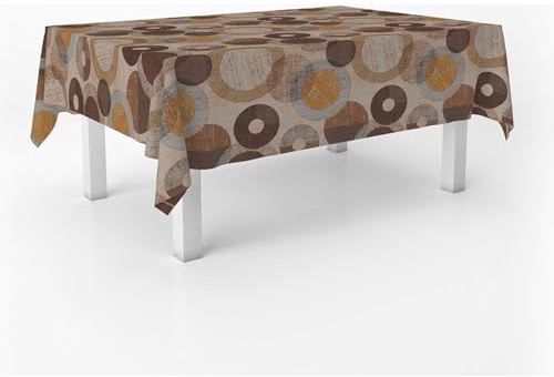 ECOMMERC3 | Mantel Hule Mesa Rectangular Tamaño 100x140 cm Estilo, Durabilidad y Fácil Limpieza para tu Mesa - Mantel Hule Antimanchas e Impermeable