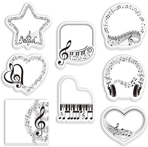 RIUAHST 8 PCS Selbstklebende Klebezettel Haftnotizen Weiß Selbstklebende Haftnotizzettel Klebezettel Abreißbare Haftnotizen Geeignet für Erwachsene und Kinder