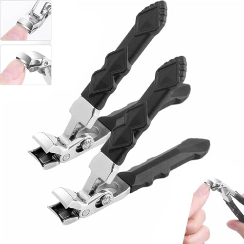 Dotmalls ClipMaster Pro,2024 New Long Handle Ergonomic Angled Head Senior Toenail Clipper,Clipmaster Pro Toenail Clippers,Cumuul Toenail Clippers for Seniors Thick Toenails (2 Pcs)
