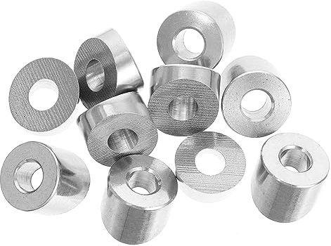 SOLUSTRE 10stücke Teiliges Edelstahl Kabel Geländer Kit Mit Schrägen Unterlegscheiben Für Innen Und Außenanwendungen Geeignet Für Metallpfosten Installieren Langlebig Und