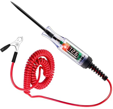YTUGIL 5-90V Circuit Tester – Power Probe with LED Display for Automotive Circuit Testing, Fuse & Relay Tester, Electrical Tools & Test Light