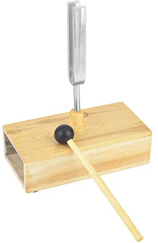 Stimmgabel, 440 Hz Stimmgabel, Hochwertiger Kohlenstoffstahl 440 Hz, Einfach zu Bedienen, Glatt für die Laborschule