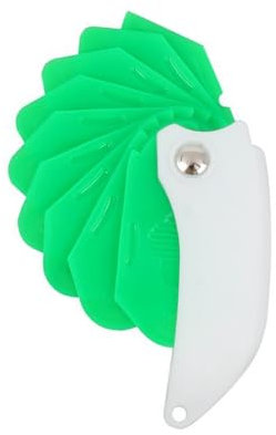 Silicone Seam Tool Professional Caulking Finger Caulk Remover Tool Silicone Remover Tool 9-in-1 Caulking Tool Kit for Bathroom, Kitchen, Floor, Window(green)