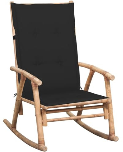 Generisch Schaukelstuhl mit Kissen Bambus,jiangboyue-3063910