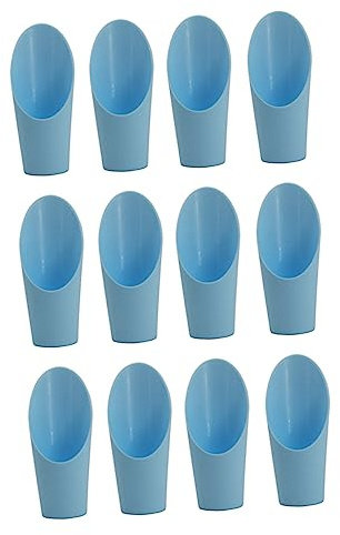 BESPORTBLE Set 12 Palette Per Terriccio Per Bonsai e Pala in Plastica Per Giardinaggio, Piccole Palette Per Terriccio Per Trapianto Di Piante e Diserbo, Accessori Per Coltivazione e Rinvaso