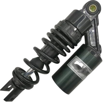 SkyjOy Motorrad StoßDäMpfer 1 PCS 235mm Hinten Motorrad Stoßdämpfer Von Motorrad Hinten Suspension Stoßdämpfer StoßDäMpfer(Black 235mm)
