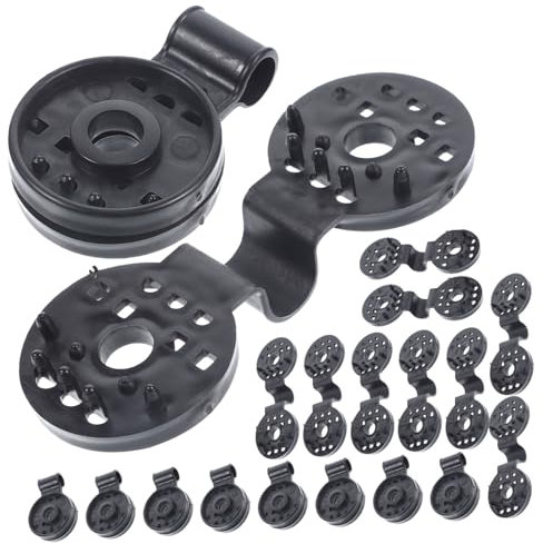 JOINPAYA 100pièces Lot de Pinces pour Pinces De Verrouillage Robustes pour Pare-Soleil Et Filet De Jardin