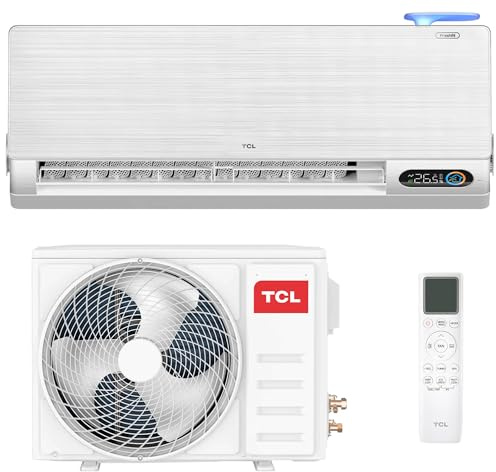Split Klimaanlage FreshIN 12000 BTU QuadruPuri-Filter mit 360° Luftstrom, Filter-und Selbstreinigungssystem WIFI, App und Steuerung