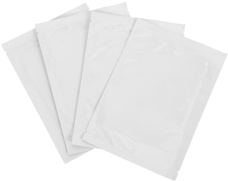 NUOBESTY Lot De 4 Cartes De Nettoyage pour Fentes De Cartes Compteur d'argent Nettoyeur De Scanner Entretien De Scanner Lecteur De Nettoyage De Terminaux Blanc