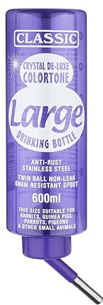 Kerbl 81770 Classic Trinkflasche bunt, 600 ml, lila/grün/rot