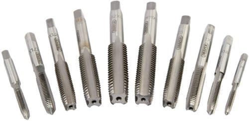 Draper 79200 10-Piece Metric Hand Tap Set