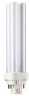 Philips Alto PL-C Energy Saver Compact Fluorescent Light Bulb: 1800-Lumen, 3500-Kelvin, 26-Watt, 4-Pin G24-3 Base, Cool White, 10-Pack