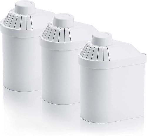 Alkaline Water Filter - Replacement Water Filter 3 Pack for Alkanatur PH Ionizer Water Filter Pitcher - 1200 L total capacity