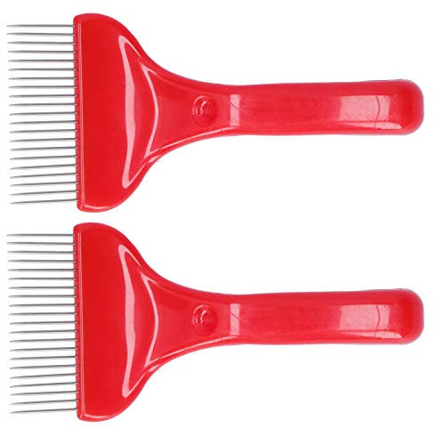 Honiggabel, Honigschaufel-Entdeckelungsgabel Langlebige Imkereigabel Honigschaber zum Entdeckeln von Honig