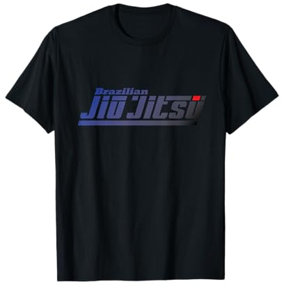 BJJ BLU CINTURA T-SHIRT Brazilian Jiu Jitsu Blue Belt Tee Maglietta
