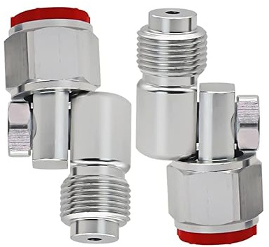 TALSWIF 235486 7/8-inch Thread Swivel Joint fits Airless Paint Spray Gun 180 Degree Rotation (2pc/Pack)
