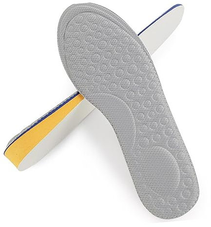 FOMIYES Eva-einlegesohlen Zur Schuhhöhenverlängerung Unsichtbar Und Komfortabel Gelb Für Schuhgrößen Geeignet Als Schuhzubehör Zur Körpergröße-optimierung