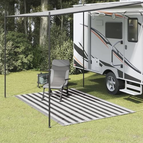 LXYZWRW Furniture Select Zeltteppich 250x300 cm anthrazit und weiß