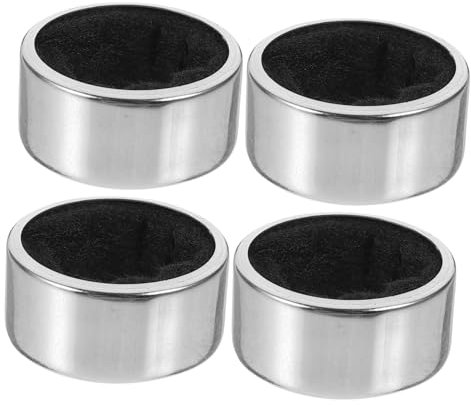 VICASKY 4 Stück Edelstahl Weintropfkragen Auslaufsicherer Weintropfenring Für Flaschen Barzubehör