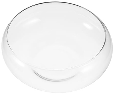 EXAOMBLE Vase Hydroponique pour Plantes et Aquatiques Récipient Décoratif Transparent pour Aquarium à ou Mariage pour Turtles et Poissons