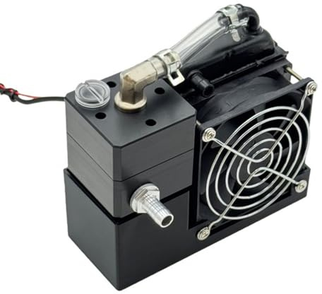 Oxtxuzdm Dispositif de refroidissement à eau avancé pour ordinateurs, téléphones, ordinateurs portables, refroidissement supérieur, compatibilité universelle, installation facile, refroidissement