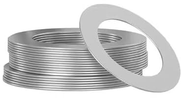 10/20 rondelles plates ultra-minces en acier inoxydable M10-M20 | Joints de haute précision SUS304 for réglage et calage(10x20x0.5mm 20pcs)