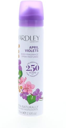 Yardley London April Violets Body Spray 75ml