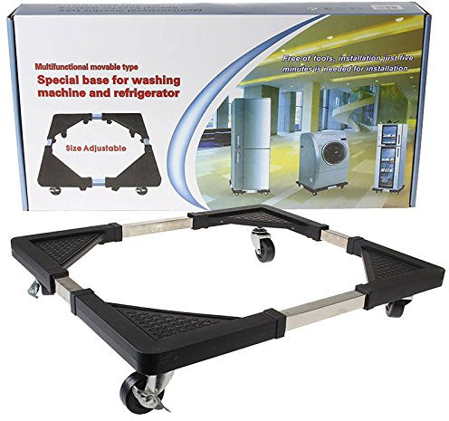 Qualtex Multifunctional Trolley/Wheels Moveable Special Base for Domestic Appliances - Tumble Dryers, Cookers, Fridges & Freezers