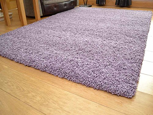Soft Touch Shaggy Heather Thick Luxurious Soft 5cm Dense Pile Rug. Available in 7 Sizes (160cm x 220cm)