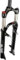 Rst Unisex-Adult 443402 Federgabel, Schwarz, 55 x 25 x 7 cm