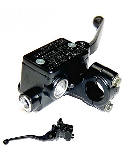 FASSME HYDRAULISCHER Haupt BREMSZYLINDER * RECHTS * mit BREMSHEBEL und M10 SPIEGELAUFNAHME GY6 China Roller Moped ATV z.B. BENZHOU YIYING REX RS YIBEN Jinlun MOTINO JONWAY BAOTIAN ZNEN HYOSUNG…