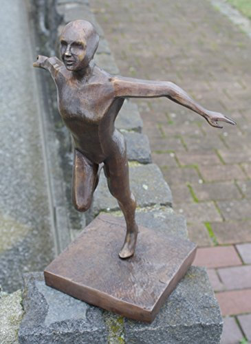H. Packmor GmbH Bronzeskulptur eines Läufers im modernen Stil