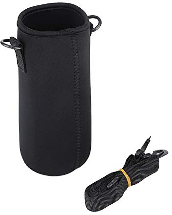 Yosoo Wasserflasche Hülse Tragbare Neopren Wasser Trinken Tragetasche mit Schultergurt für Outdoor Camping Wandern Angeln(#1)