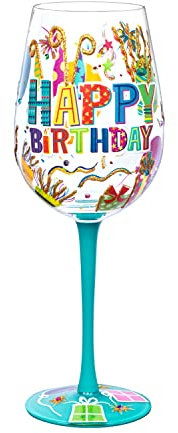 NymphFable Geburtstagsgeschenk Für Frauen 15oz Lustige Weinglas Geschenkideen Personalisierte Geschenke Für Freundin