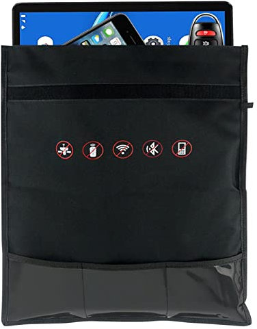 Jinmen 4 Stück RFID-Signalblockiertasche, geräuschlose Tasche, Smartphone-Hülle, Reise- und Datensicherheit, Anti-Hacking, Anti-Tracking, Anti-Spionage-Versicherung