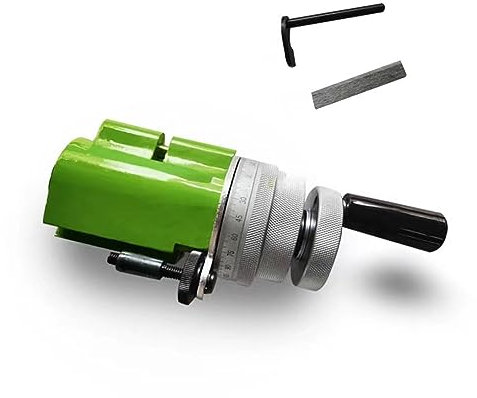 Milling Machine U2 Sharpener 5C Cutter Head, Sharpener Parts Accessories, Suitable for End Mill Drill Bit Lathe Grinding Machine