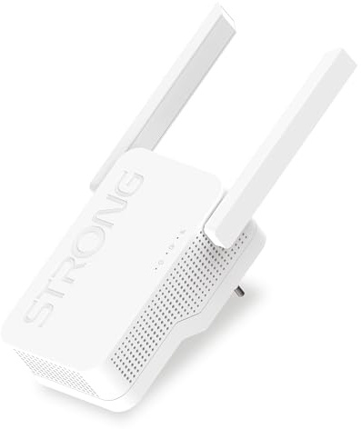 STRONG Répéteur Amplificateur WiFi 6 AX3000 Mbps|Point d'accès|Port WAN/LAN|2 antennes|Compatible Box Internet|Garantie 4 Ans