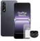 OnePlus Nord 5 Smartphone 8 GB RAM 256 GB Speicher, 6,83 Zoll, 144 Hz AMOLED, Snapdragon 8s Gen 3, 5200 mAh Akku, mit 80 W Ladegerät und Nord Buds 3 Pro, grau
