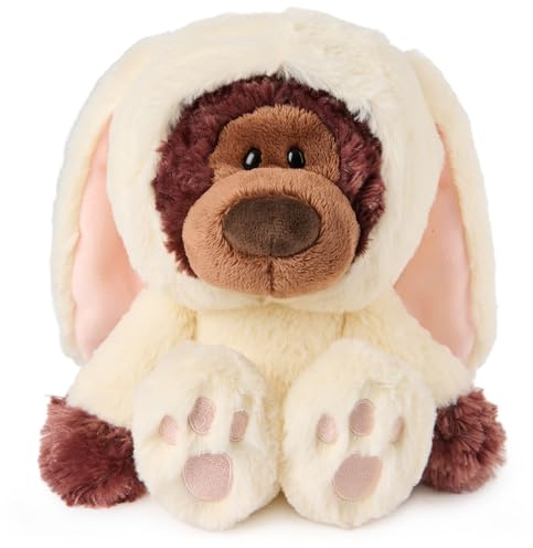 GUND Philbin Bunny Plush, Premium Teddy Bear with Easter Bunny Costume, Stuffed Animal for Ages 0 and Up, 10”