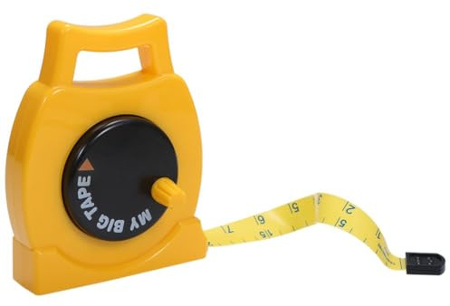 Keuyeo Mètre Ruban pour Enfants, Jouet en Plastique Souple, pour Mesurer Le Corps Tête des Enfants (Longueur en Pouces Centimètres). Outil Éducatif.